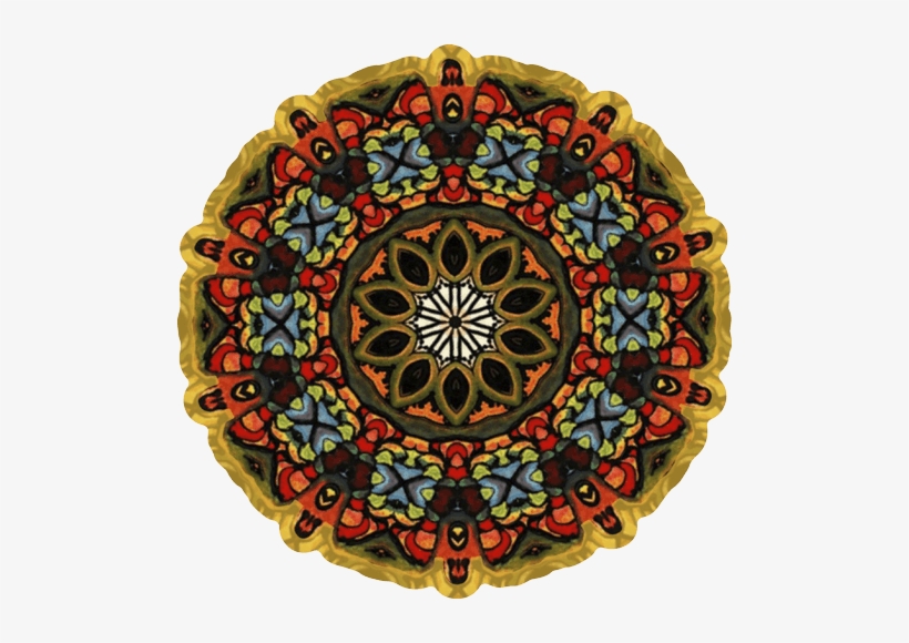 Bohemian Spice Mandala Mini Sticker - Mandala Stickers. Sku: 007750, transparent png download
