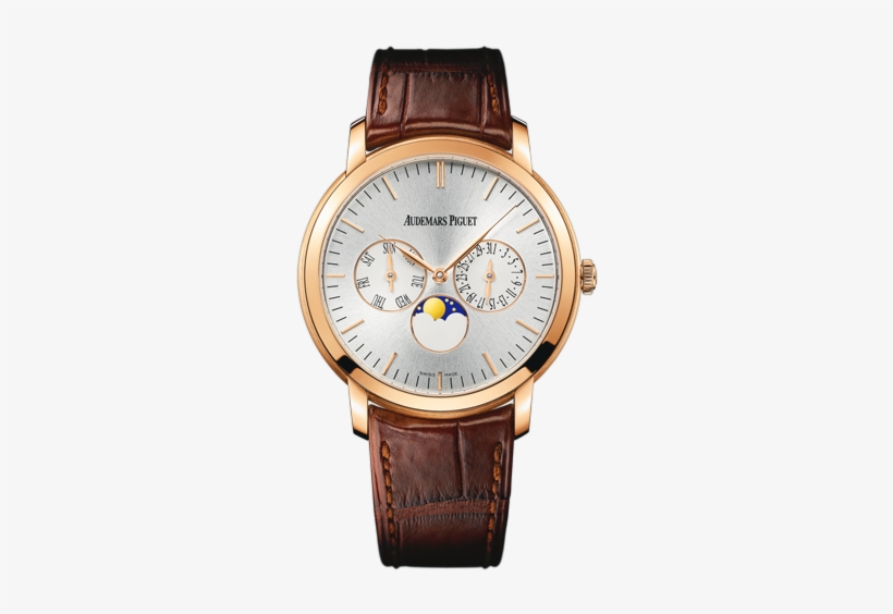 Audemars Piguet Jules Audemars Moon-phase Calendar - Lange And Sohne Perpetual, transparent png download