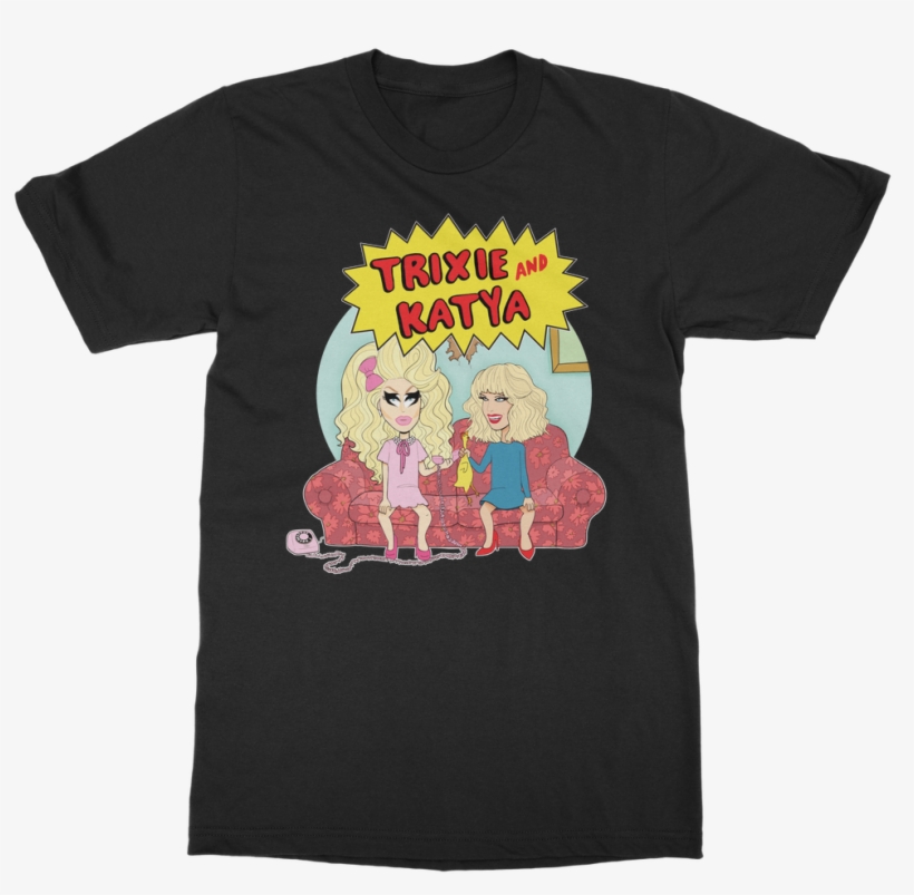 Trixie / Katya Couch Classic Adult T-shirt - T-shirt, transparent png download