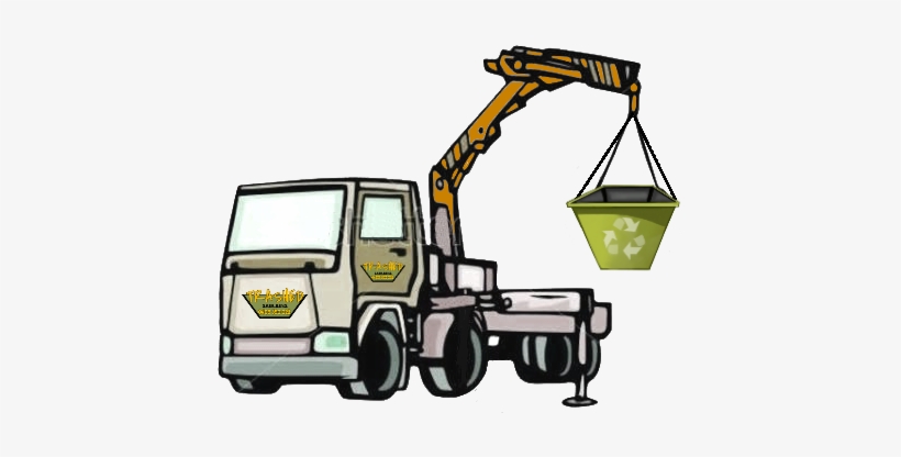 Because We Use A Crane To Deliver And Pickup Our Bins - Crane, transparent png download