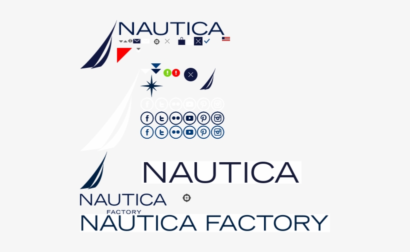 Photo Gallery - Nautica Nad17512g Silicone Blue Men's Analog Watch, transparent png download