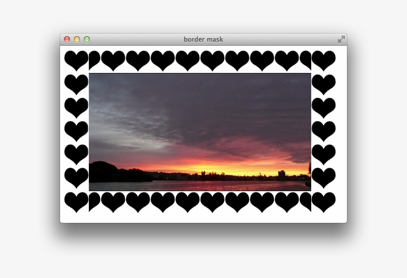 Figure 2-2 Masking A Border - Photographic Film, transparent png download