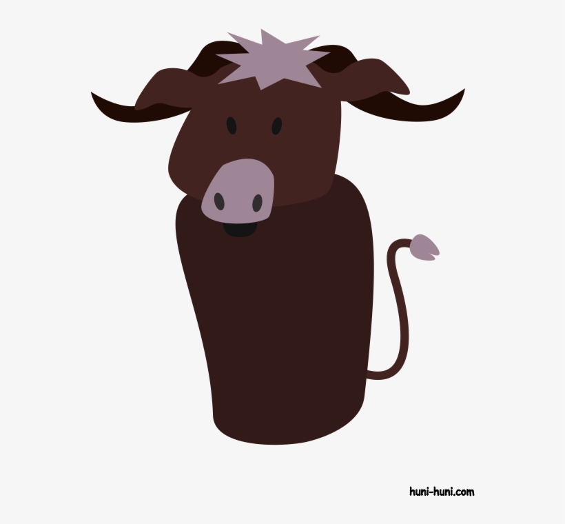 Huni Huni Flashcard Colored Kabaw Waterbuffalo Fingerpuppet - Finger Puppet, transparent png download