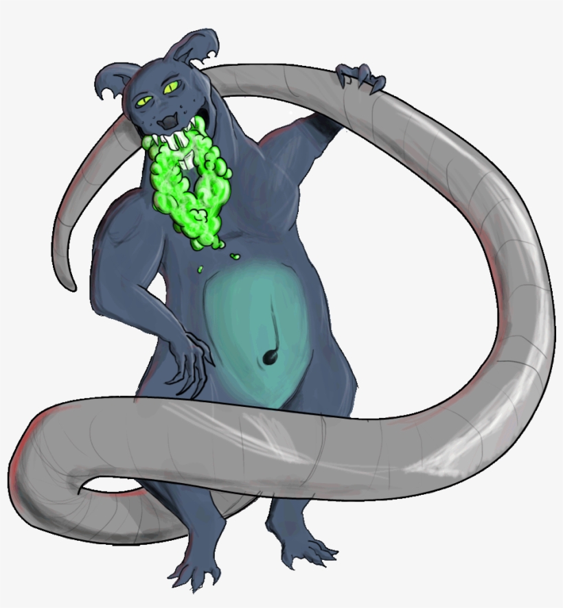 Poision-rat - Cartoon, transparent png download