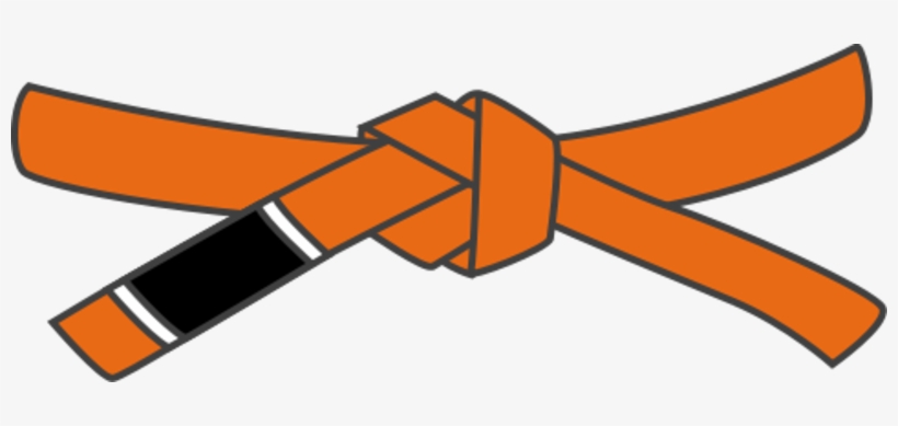 Jiu Jitsu Orange Belt, transparent png download