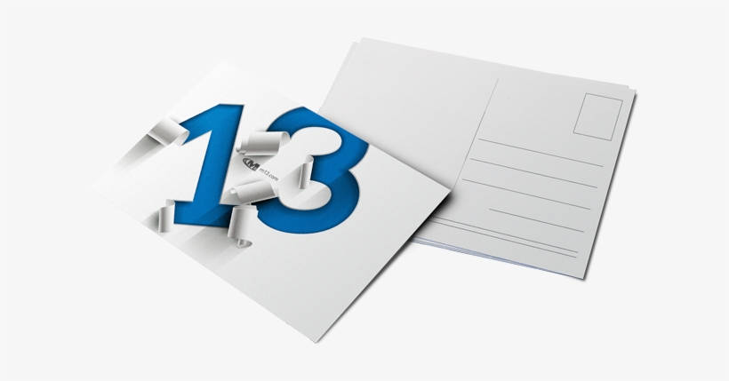 Postcard Printing - Graphic Design, transparent png download
