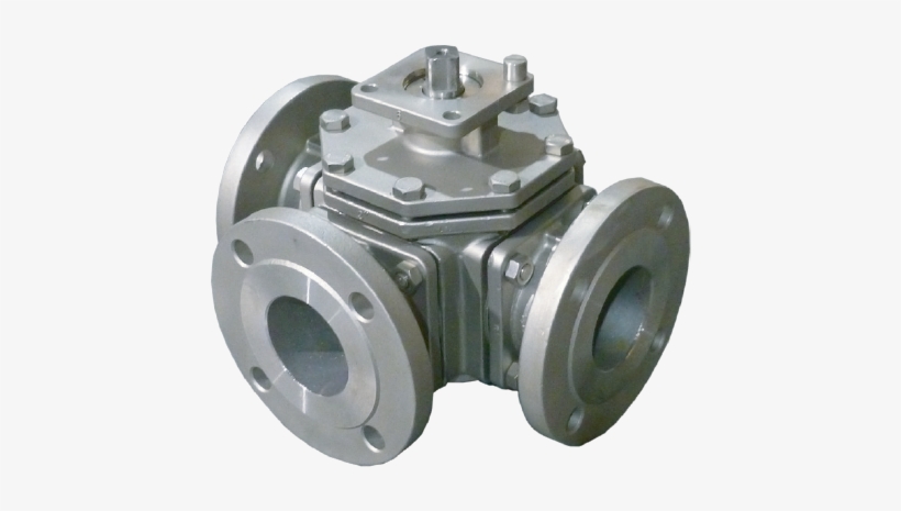 3 Way 316 Stainless Steel Valve - Machine, transparent png download
