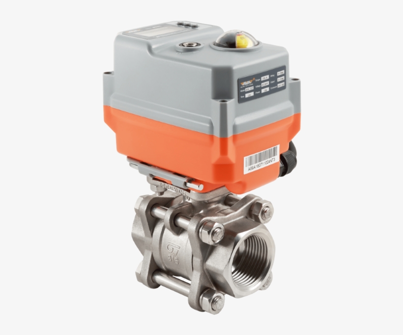 M77 Series Electric Actuated Stainless Steel Ball Valve - Valve Actuator, transparent png download