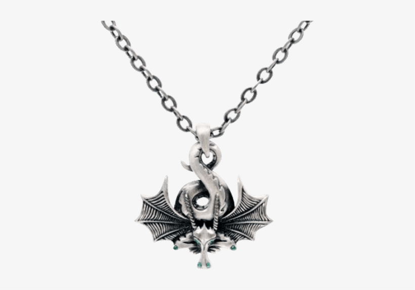 Sleeping Dragon Necklace - Essential Oil Lotus Necklace, transparent png download