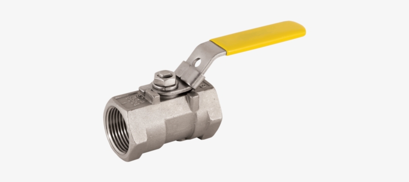 Threaded Stainless Steel Ball Valve With Reduced Port - Ball Valve 1000 Wog, transparent png download
