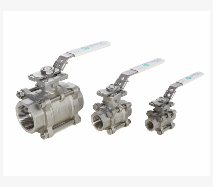 3 Stainless Steel Ball Valve - Stainless Steel, transparent png download