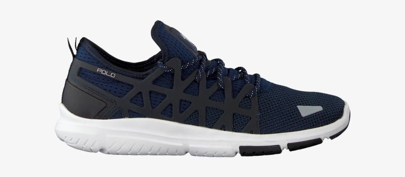 Polo Ralph Lauren Blue Polo Ralph Lauren Sneakers Train200 - Shoe, transparent png download