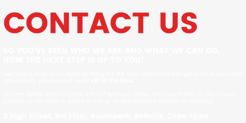 Contact Us Banner Text - Colorfulness, transparent png download