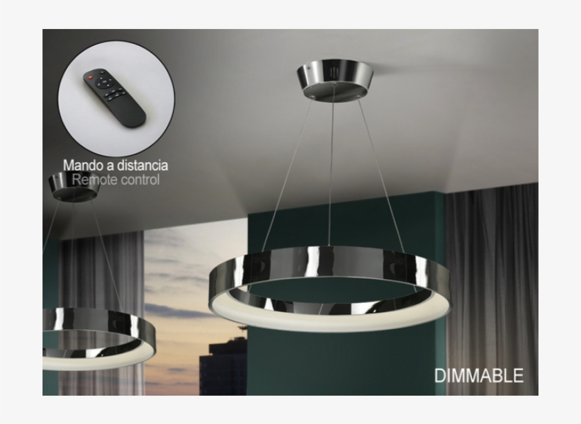 Imagen 1 De Cronos Lámpara Colgante Led Dimmable 38w - Schuller Cronos Large Led Pendant, Ch 2.6 Kg, transparent png download