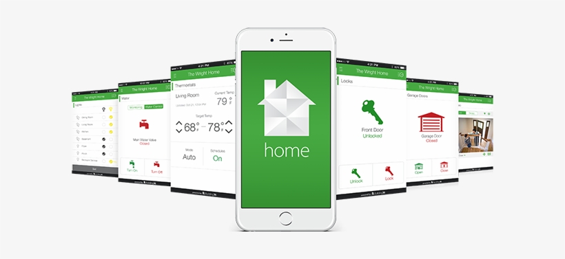 Iphone6 Carousel Home App - Smart Control Home App Png, transparent png download