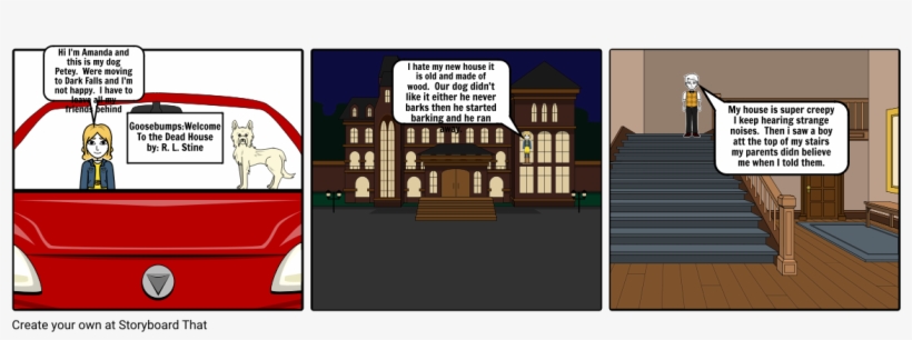 Welcome To The Dead House - Goosebumps, transparent png download