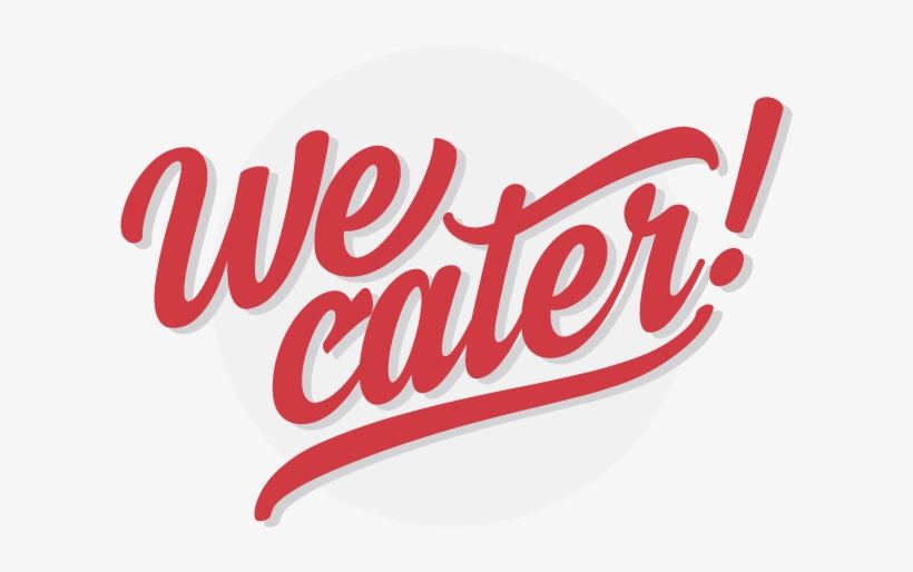 We Cater, transparent png download