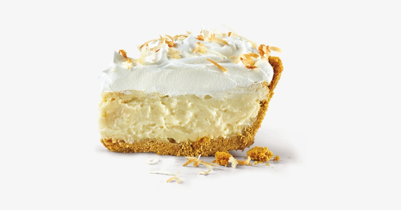 Coconut Cream Pie - Cream Pie, transparent png download