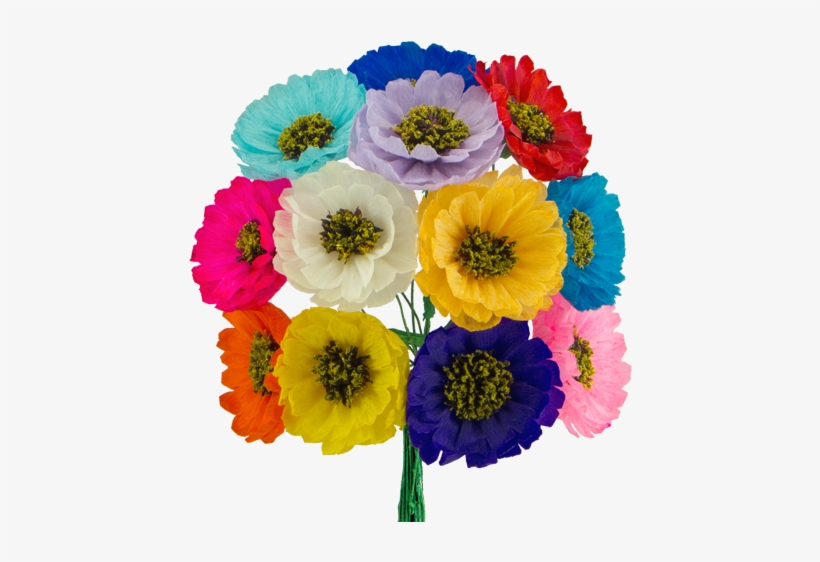 Dahlias Bunch 450 - Flowers In Latino Culture, transparent png download