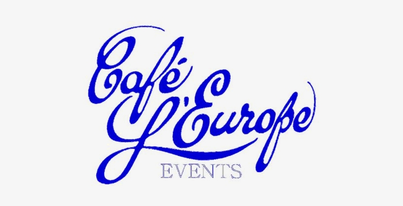 Catering Logo Blue Wo Background - Cafe L Europe Sarasota, transparent png download