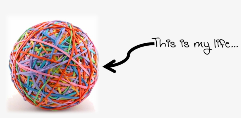 Right Now My Life Feels Like One Giant Rubber Band - Objects Made Up Of Rubber, transparent png download