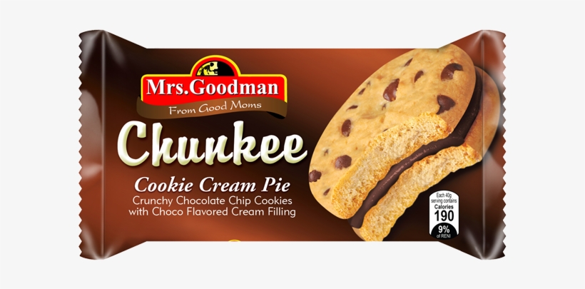 With Quality Ingredients That Are Generously Present - Chunkee Cookie Cream Pie, transparent png download