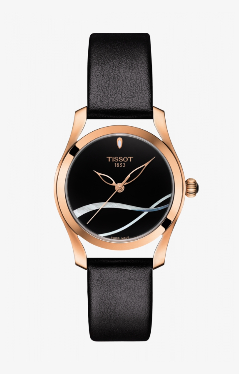 Tissot T-wave - Tissot Ladies Watches Leather Strap, transparent png download