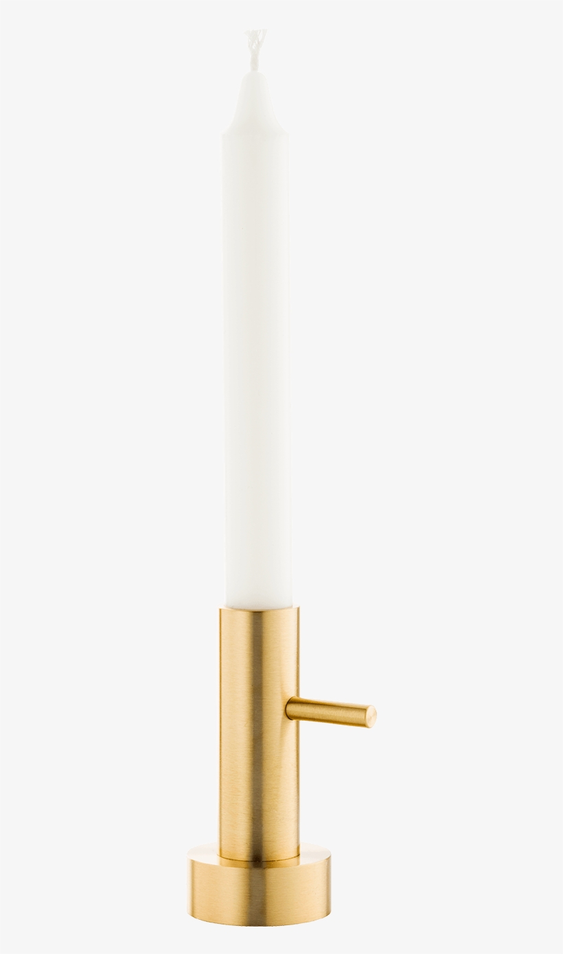 Candleholder Single - Fritz Hansen Candleholder Single #1 Solid Brass, transparent png download