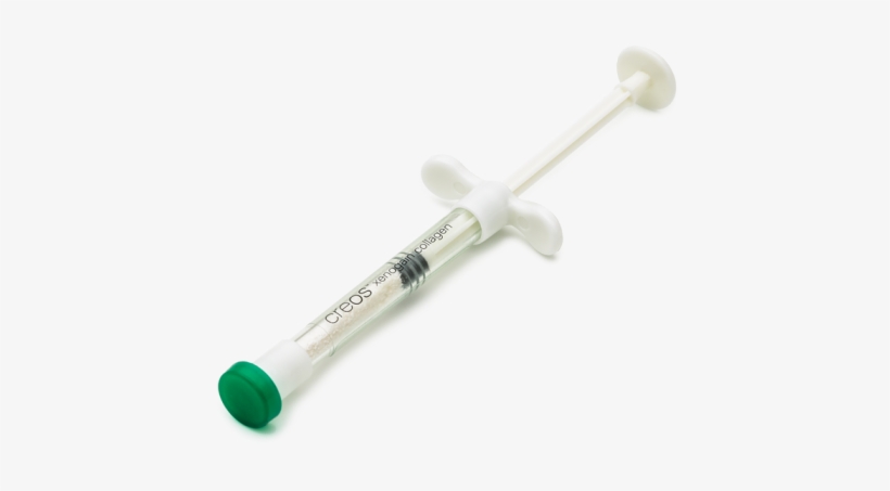 Creos Xenogain Bone Substitute With Collagen Syringe, - Syringe, transparent png download