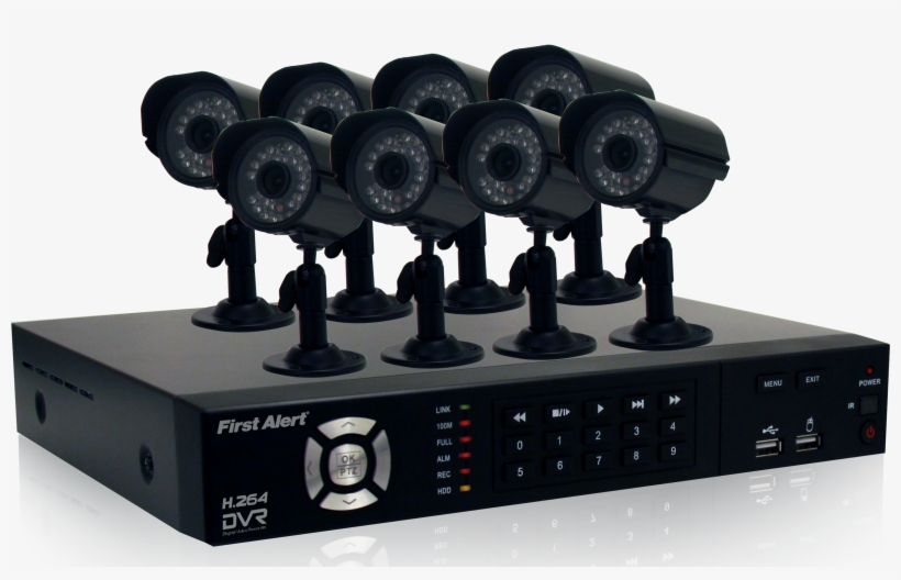 Download Quick Install Guide - First Alert Pro-dc8810-600 Wired H.264 8 ...