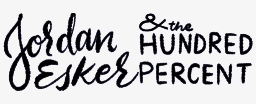 Je100logo - Jordan Esker & The Hundred Percent, transparent png download