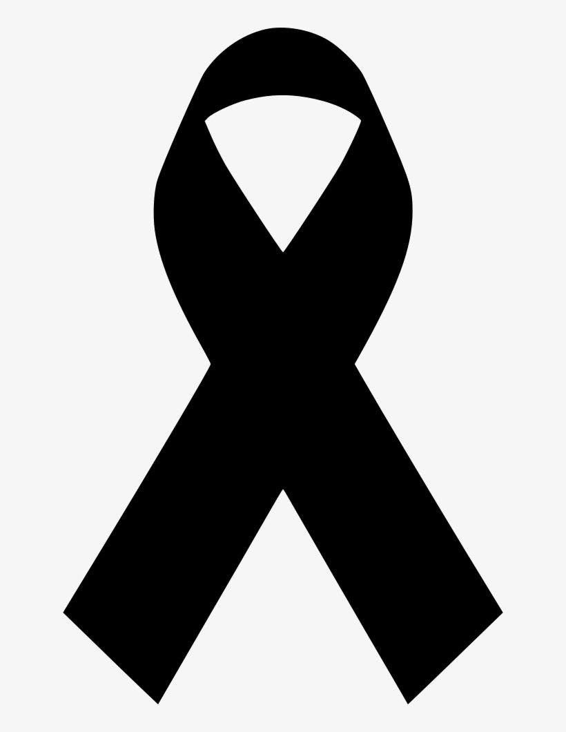 Png File - Laço De Luto Png, transparent png download