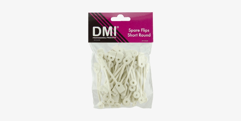 Dmi Spare Flips Short Round - Macintyre White Plastic Hair Roller Fixing Pins, transparent png download