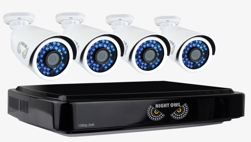 Cl A10 841 Hero - Night Owl 8-channel 4-camera 1080p Smart Security System, transparent png download