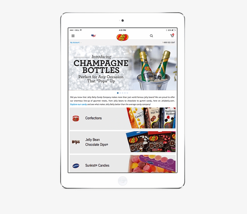 Jelly Belly Case Study - Online Advertising, transparent png download