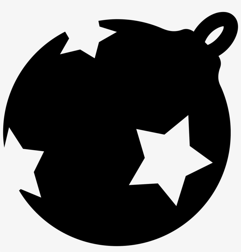 Christmas Ball Icon - Новогодний Шар Иконка, transparent png download
