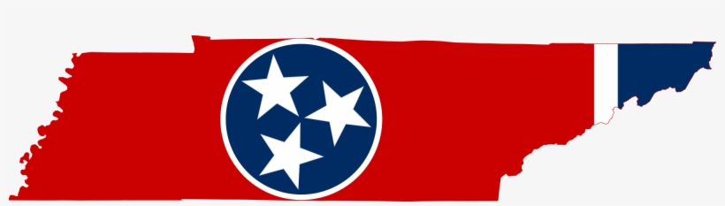 File - Tennessee Flag And Map, transparent png download