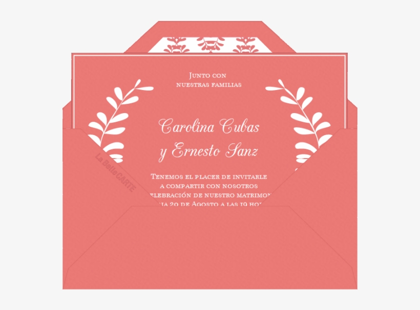 Tarjetas De Invitacion Png - Affiche Love Blush Cinqmai, transparent png download