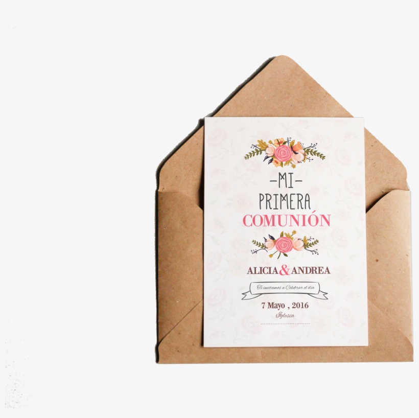 Invitaciones De Boda Originales - Greeting Card, transparent png download