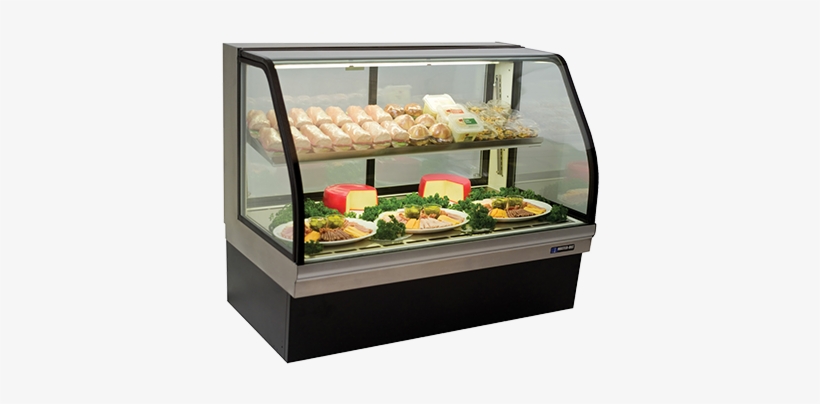 Master Bilt Cgd 50 50" Curved Glass Refrigerated Deli - Master-bilt Cgd-50 Deli Case, transparent png download