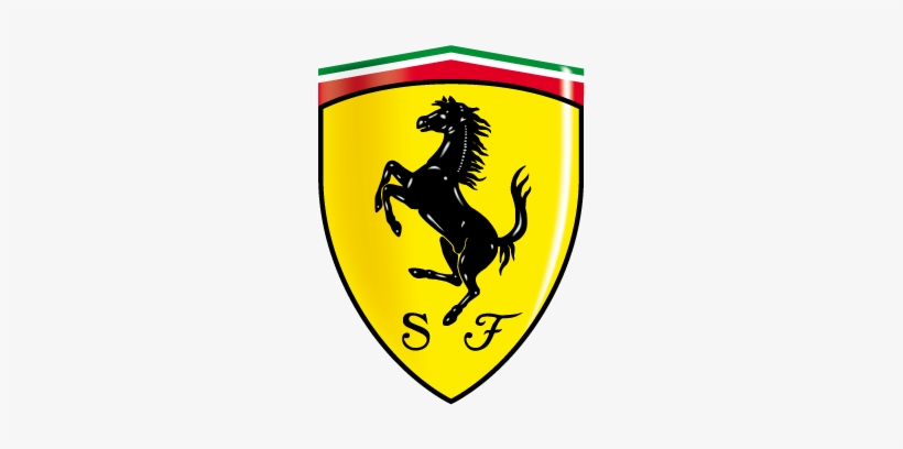 Imagenes De Marcas De Coches Con Su Nombre - Scuderia Ferrari Logo, transparent png download