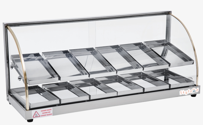Skyfood 37'' Food Warmer Display Case - Estufa Para Salgados Nova, transparent png download