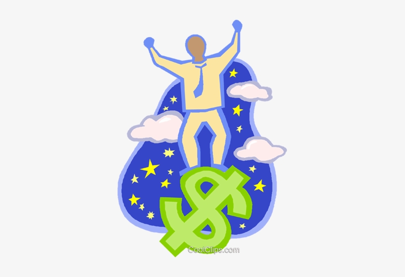 El Hombre De Pie En Signo De Dólar Libres De Derechos - Dr. Subhash Technical Campus, transparent png download