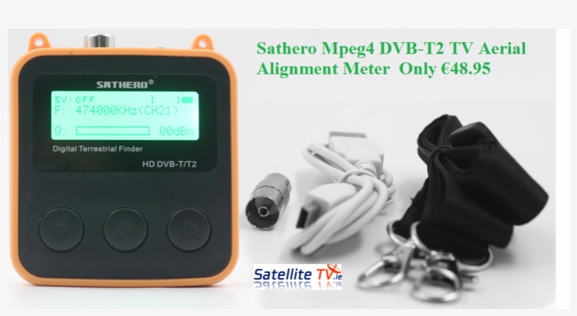 Sathero Sh 110hd Dvb T2 Saorview Hd Meter - Saorview, transparent png download