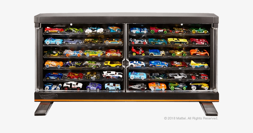 Look For These Display Cases In August At Target, Walmart, - Hot Wheels 50th Anniversary Display Case, transparent png download
