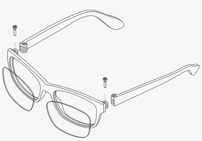 Here's What You Get With The Dresden Frame System - Line Art, transparent png download