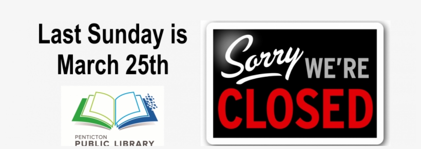 We Are Officially Closed On Sundays Until October - Sorry We're Dead Halloween Sign, transparent png download