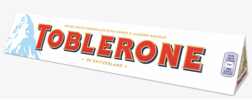 Toblerone White 360g - Kraft Toblerone Fruit & Nut Sleeve Delivered Worldwide, transparent png download