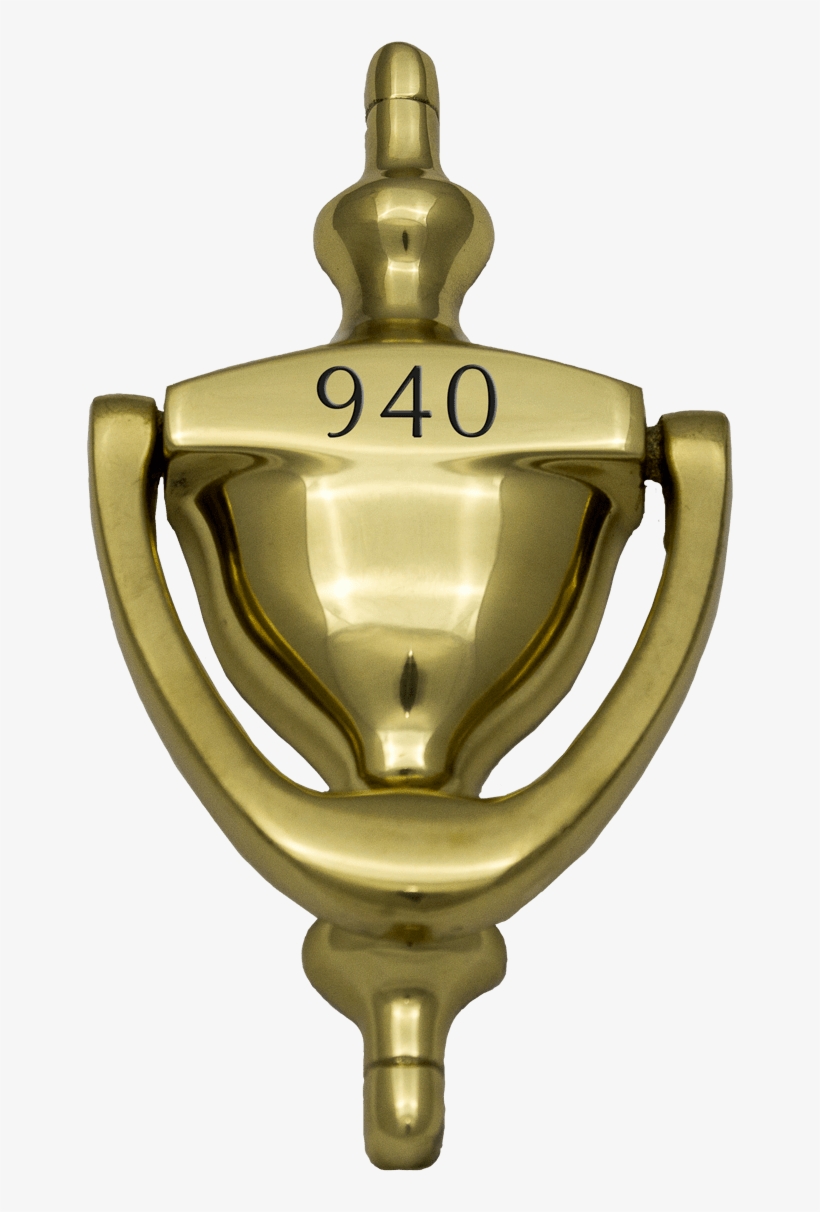 Our Polished Brass Door Knocker Makes For An Ideal - Door Knocker, transparent png download