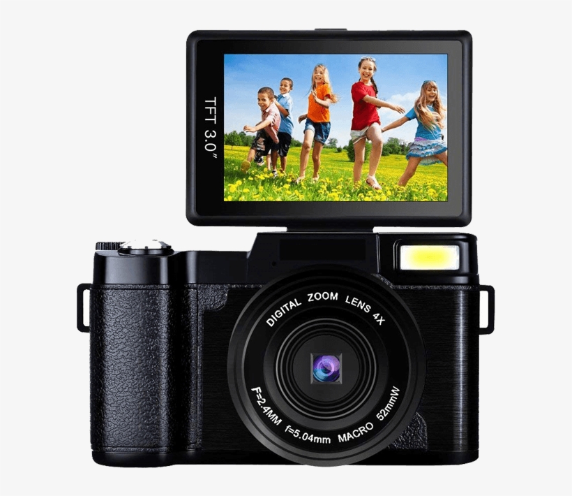 Sunlea Digital Camera Review - Digital Camera Camcorder, transparent png download